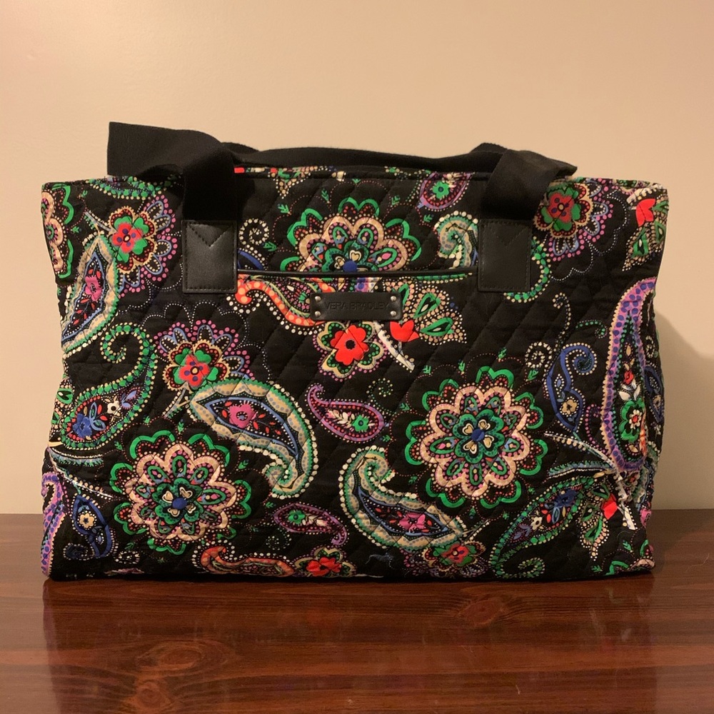 Vera Bradley Kiev Paisley Triple Compartment Bag
